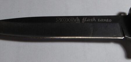 KNIFE - FOLDING SOG FLASH TANTO FOLDING KNIFE 440 STEEL